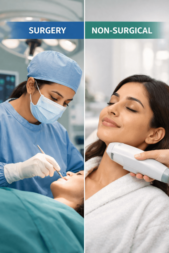Double Chin Removal Options: Surgery vs Non-Surgical Treatments