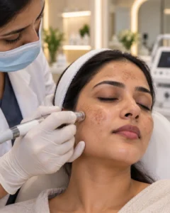Melasma treatment procedure