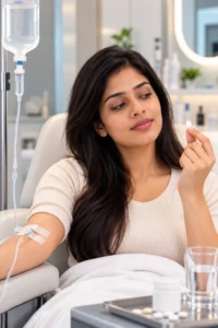 Glutathione drip vs tablets
